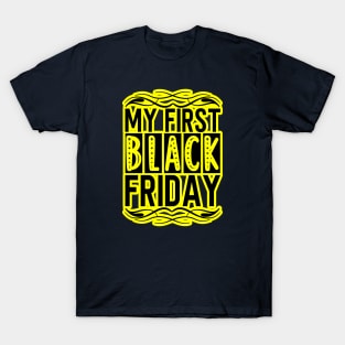black friday, yellow and black friday T-Shirt